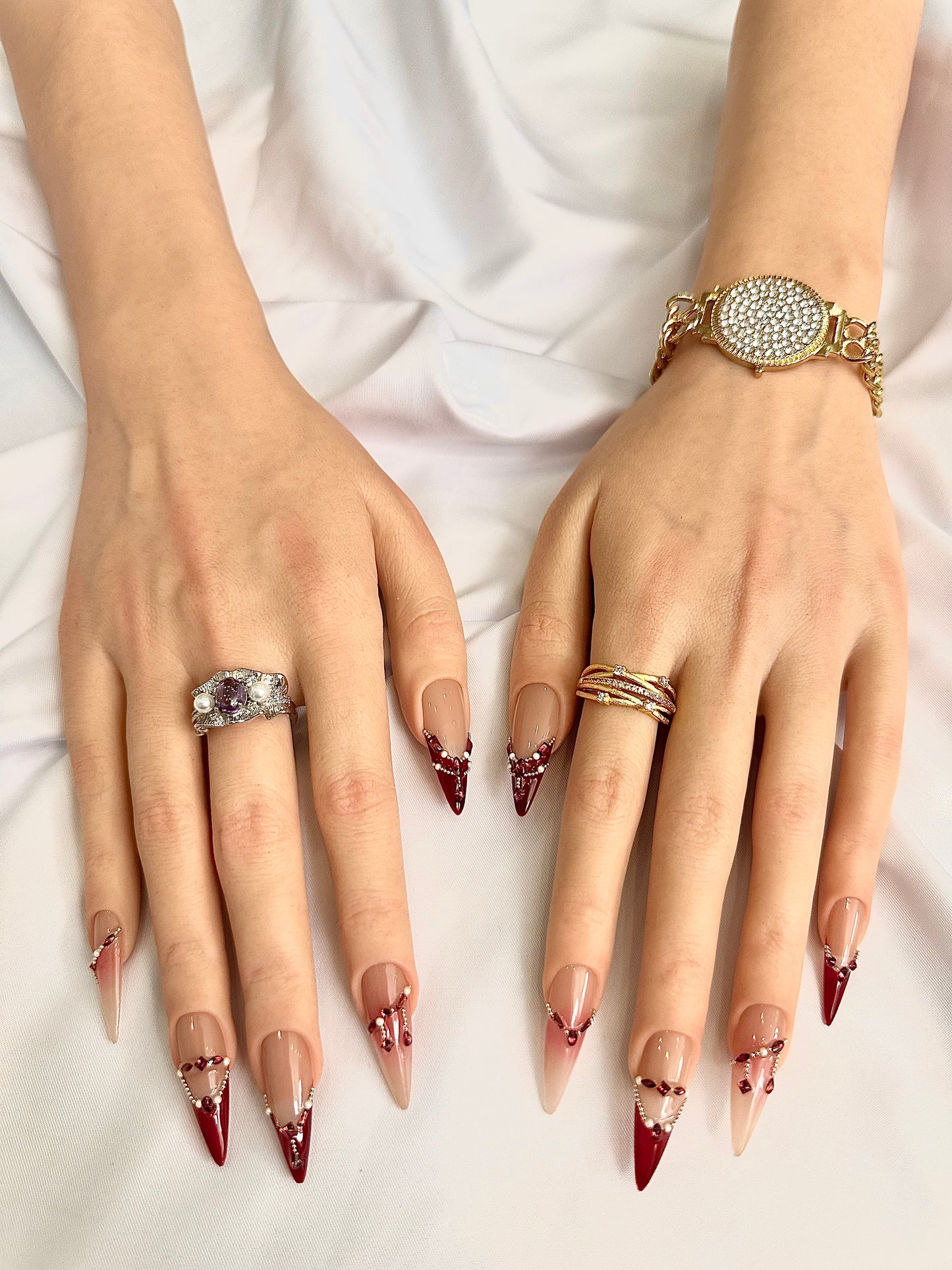 A353 裸色邂逅-紅酒紅