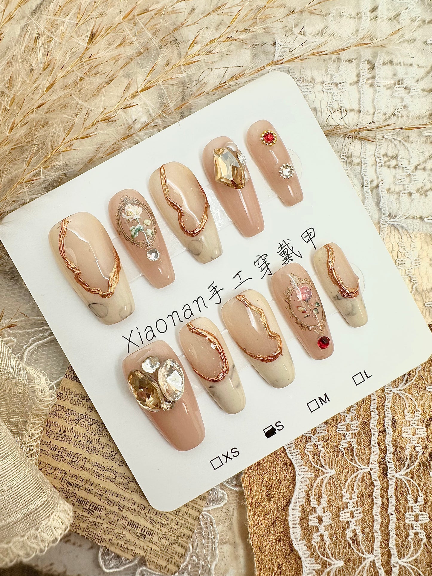 M03 New Chinese Style Medium Rectangle Size S 