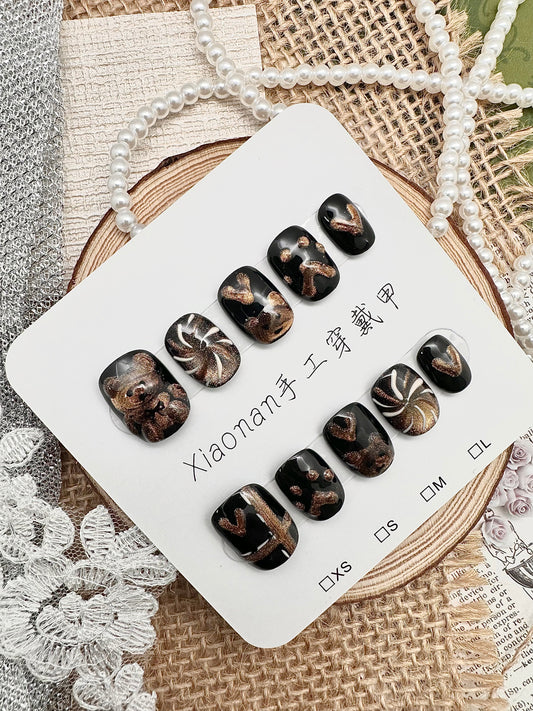 A373 可愛貓眼小熊